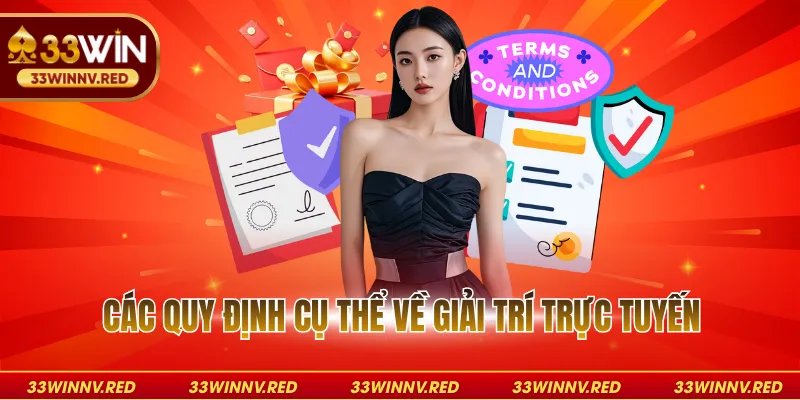 Các quy định cụ thể về giải trí trực tuyến