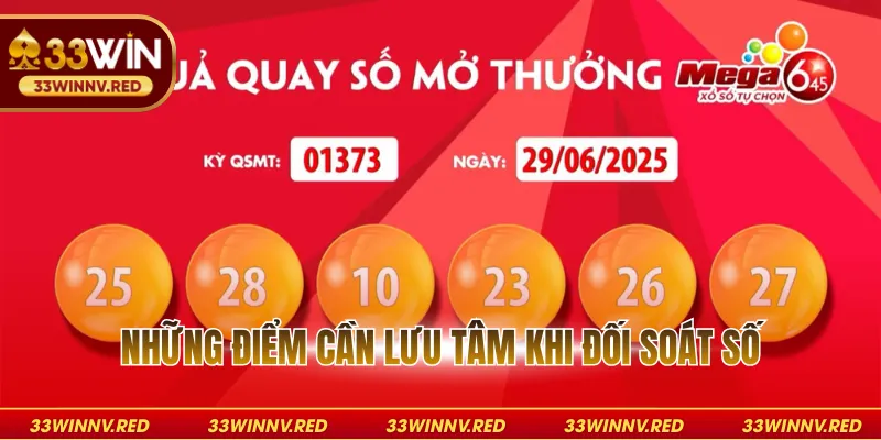 Những điểm cần lưu tâm khi đối soát số