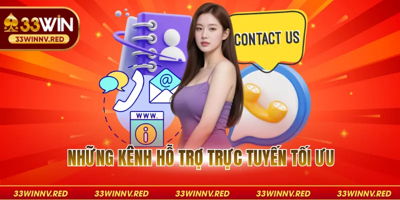 Những kênh hỗ trợ trực tuyến tối ưu