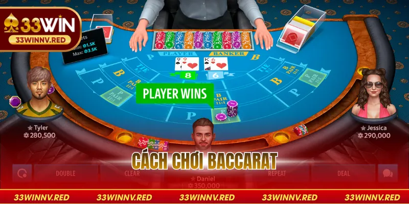 Cách chơi baccarat